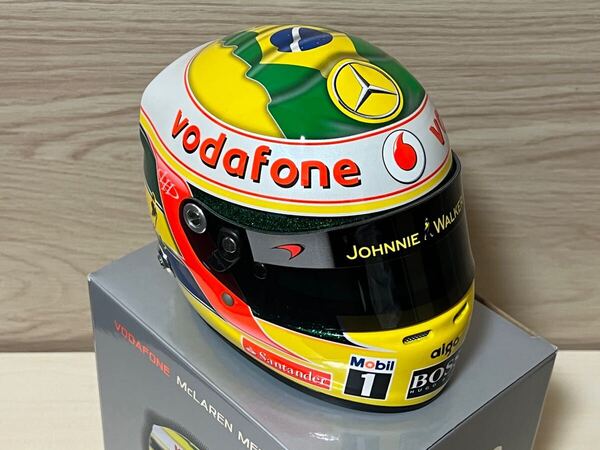 1/2 ルイスハミルトン、マクラーレンMP4-26 F1 2011年ブラジルGP ヘルメット