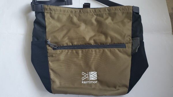 未使用品/紙タグ処分/カリマーKarrimor/ロッククライミング ボルダリング用置き型チョークバケット/ 茶黒色200g 28×25×22cmクライム山岳