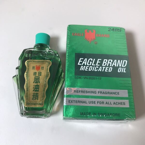 【新品未使用】 風油精 24ml 2027.7まで EAGLE BRAND 複数個有 イーグルブランド ベトナム購入 ハッカ油