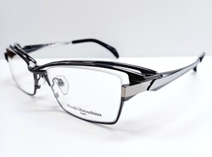 Masaki Matsushima Masaki Matsushima MF-1284 ④ Gunmetal Silver 57 Заниженная оправа (полная оправа) с футляром, новая, сделано в Японии