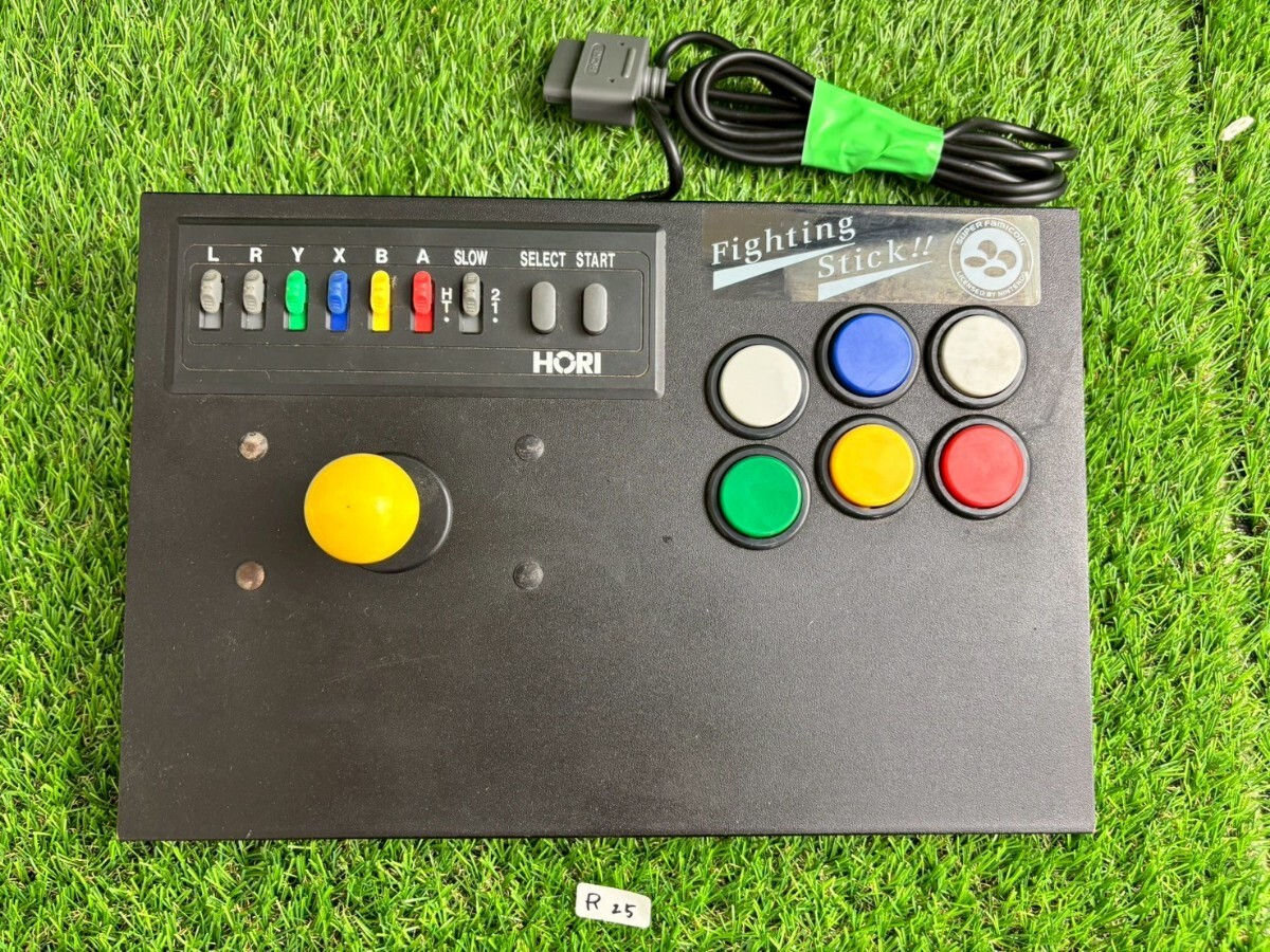 動作品！ファイティングスティック スーパーファミコン HORI HSJ
