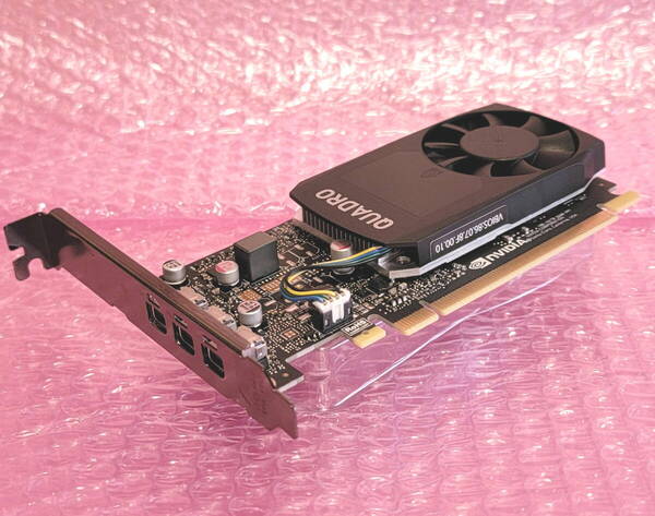 NVIDIA Quadro P400 Mini DisplayPort×3 GDDR5 2GB フルハイト PCI-Express 送料込み