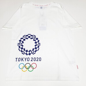 東京オリンピック 東京2020公式ライセンス Tシャツ ホワイト サイズM タグ付き未使用品