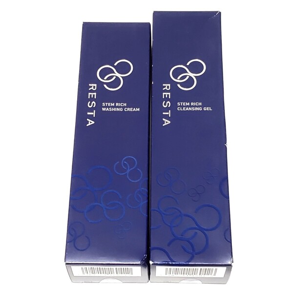 ロート製薬 リスタ ステムリッチ クレンジングジェル+ウォッシングクリーム 2個セット 未開封品