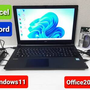 初期設定不要★NEC Core i5 6200U 2.4GHz 8GB 500GB Windows11 Office2021 エクセル ワード パワーポイント ノートパソコンセット★