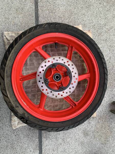 CBR250RR mc22 純正 リヤ ホイール ディスク スプロケ 付き!