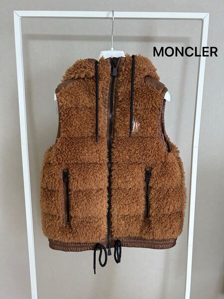 ★モンクレール★MONCLER★テディベスト★2022〜2023AW★サイズS★ブラウン★超美品★