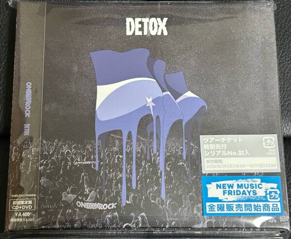 ■新品未開封/送料無料■ONE OK ROCK DETOX 初回限定盤 CD+DVD 初回プレス