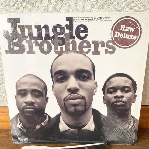 Jungle Brothers Raw Deluxe★1997年 LP 2枚組 レコード☆アルバム アメリカ ヒップホップ ラップ ジャングルブラザーズ US盤