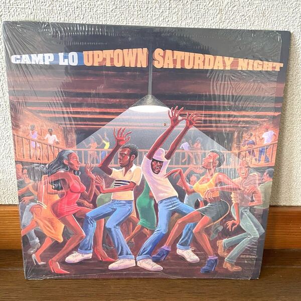 CAMP LO 12インチ 2枚組 レコード★UPTOWN SATURDAY NIGHT キャンプロー アップタウン サタデーナイト★美品 LP 名盤 ヒップホップ 1997年