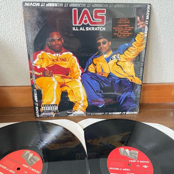 ILL AL SKRATCH イルアルスクラッチ KEEP IT MOVIN' キープ イット ムーヴィン 2枚組レコード★US 1997年 アルバム 2LP ヒップホップ