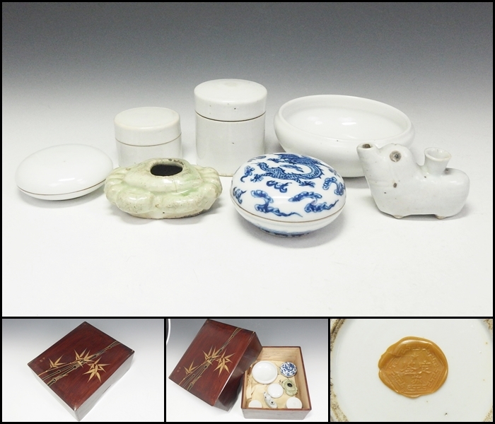 硯 骨董品 書道具 古硯 中国美術 古美術 龍紋 - メルカリ