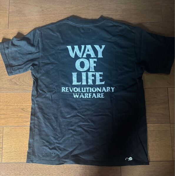 M&M × RATS WAY OF LIEE TシャツBLACK Mサイズ wtaps TEE ネイバー SS