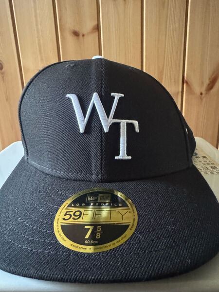 Wtaps x NEW ERA 59FIFTY Low Profile / Cap / Poly. Twill. Newera. League Black XLサイズ 7 5/8