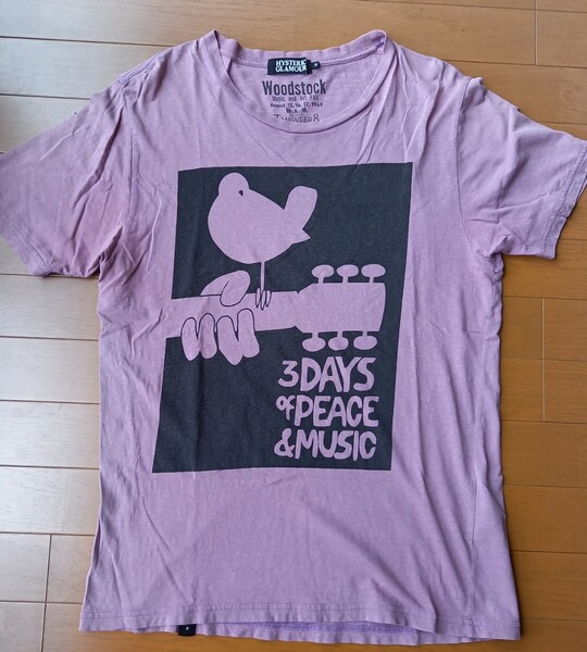 HYSTERIC GLAMOUR ウッドストック Tシャツ 半袖 ヒステリックグラマー woodstock Mサイズ 即発送 送料無料