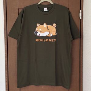 Tシャツ 犬 XLサイズ メンズ レディース おもしろ 柴犬 ティシャツ 半袖 tee 半袖Tシャツ