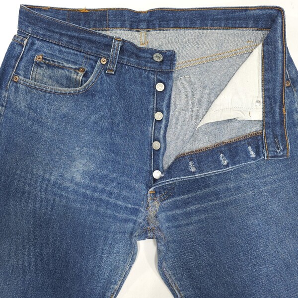 USAアメリカ製Levi'sリーバイス501-0000ヴィンテージ80年代スモールeレギュラー金糸脇割ヒゲ デニムパンツ ジーンズ80sフェード エイジング