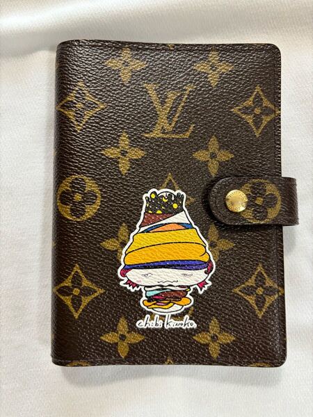 レア 美品 LOUIS VUITTON TAKAHASHI MURAKAMI MOCA限定 ルイヴィトン 村上 アメリカ限定 2008年 アジェンダPM 手帳 タグレシート付き