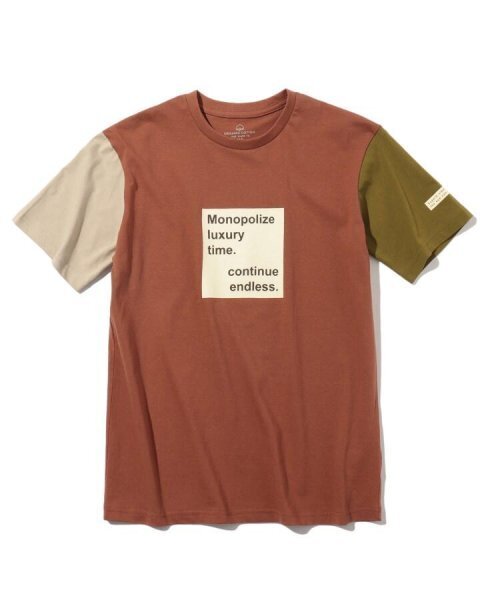 新品 THE SHOP TK(Kids) オーガニックコットン半袖Tシャツ ダークブラウン(143) 12(120cm) 定価998円