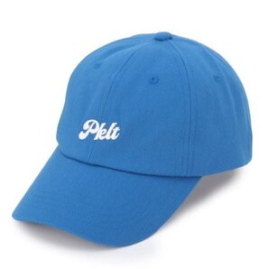 新品 PINK-latte 古着風ロゴキャップ ブルー(092) 定価2200円