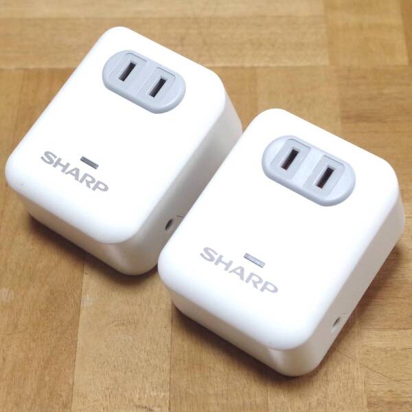 即決!送料無料!シャープ!電力見える化システム!JH-AP01/2個/タップ/通電確認済/無線モジュール/エクセル/SHARP/クラウドHEMS/ヘムス