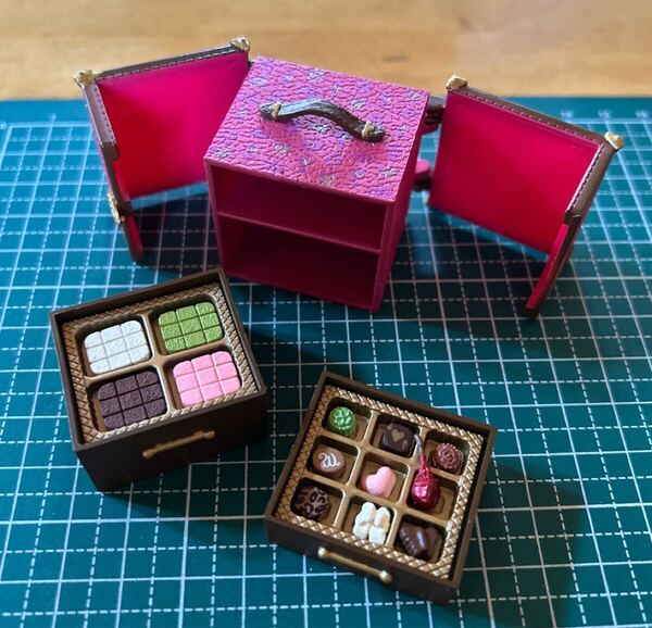 リーメント ぷちサンプルシリーズ 愛されチョコ ジュエリーBOXチョコレート 難あり ミニチュア ドールハウス 送料無料