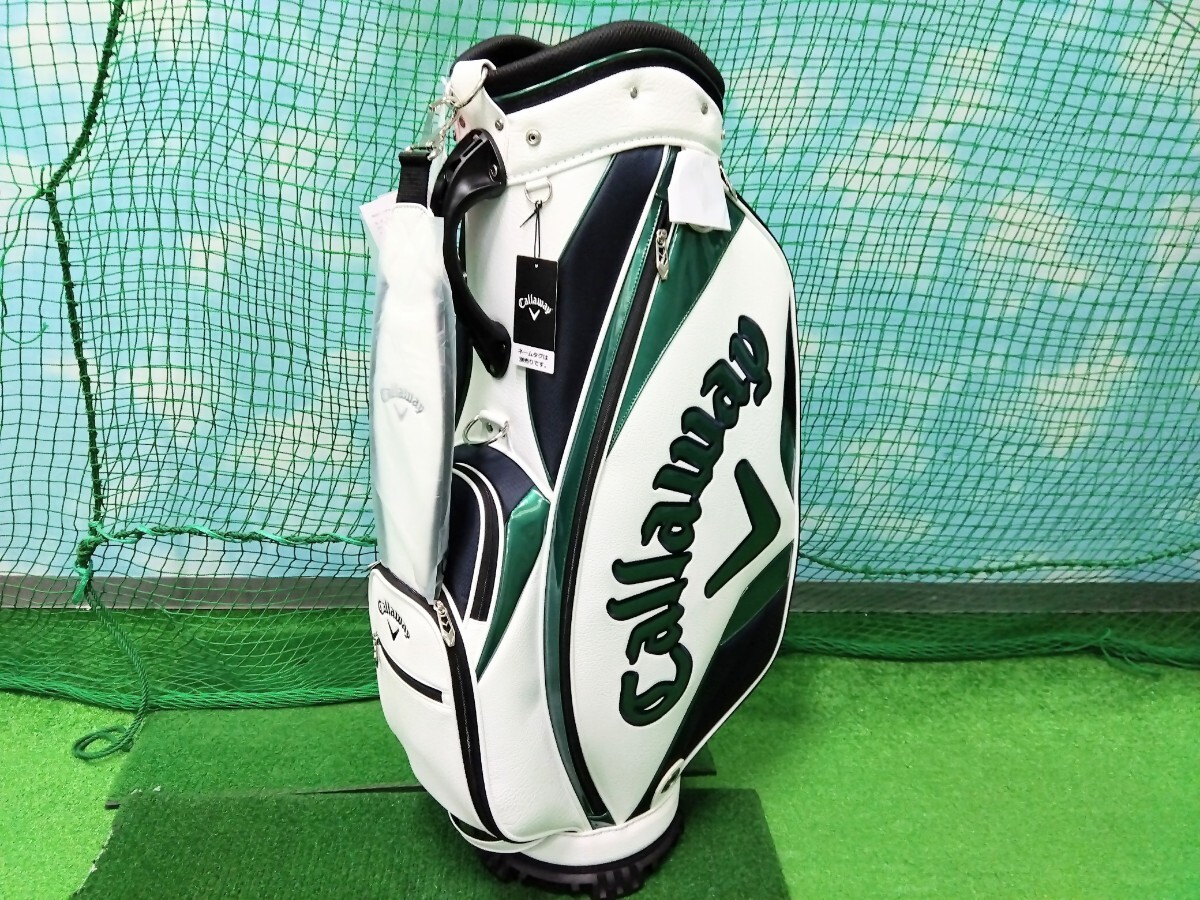 Callawayキャロウェイ ゴルフ キャディバッグ9型【ホワイト