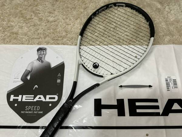 室内スクール1.5時間使用のみ ヘッド スピード チーム2024 (G2) HEAD SPEED TEAM ナチュラルガットハイブリッド施工 送料無料!