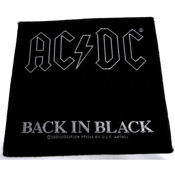 AC/DC 布刺しゅうパッチ(ワッペン) 新品未使用品