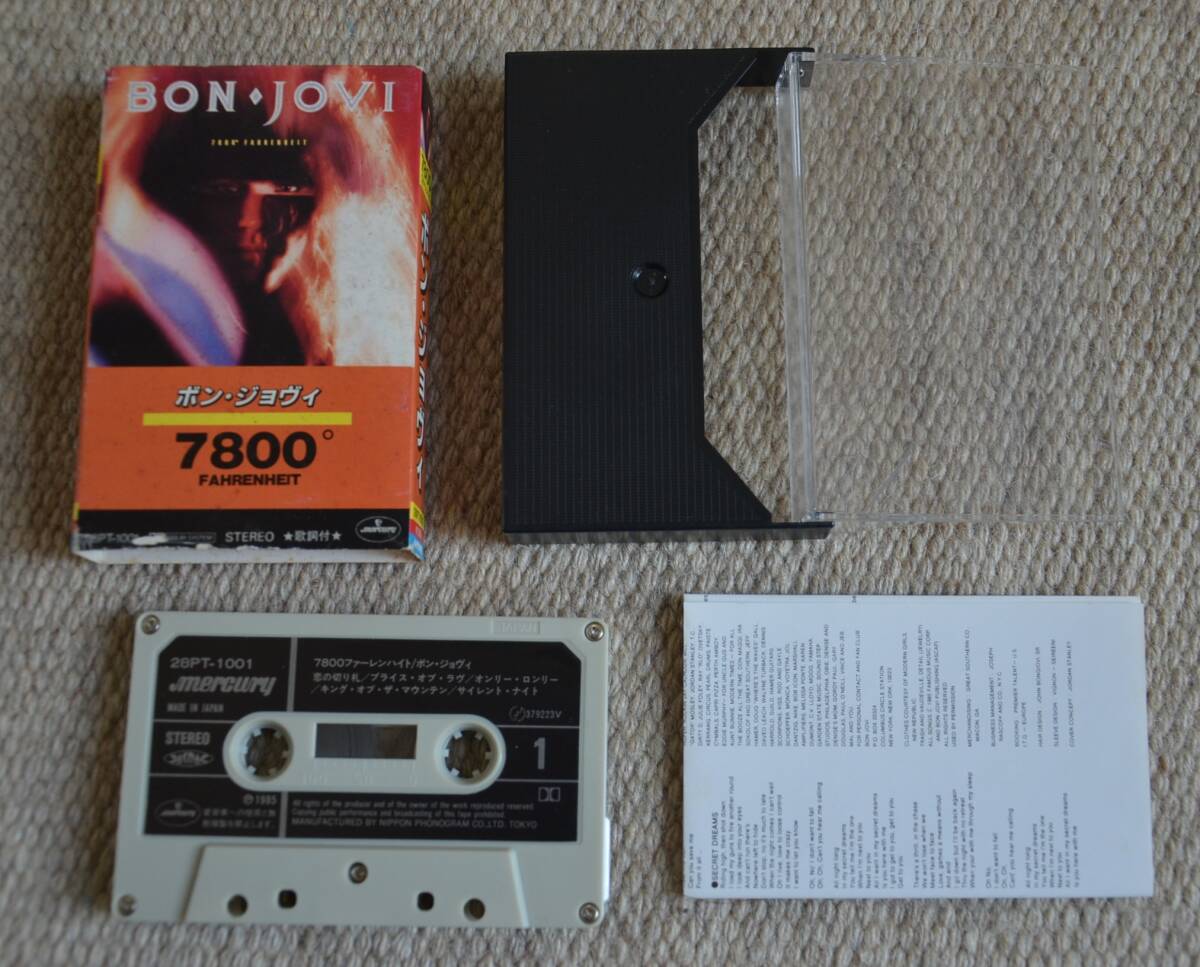 Yahoo!オークション -「ボンジョヴィ bon jovi」(カセットテープ