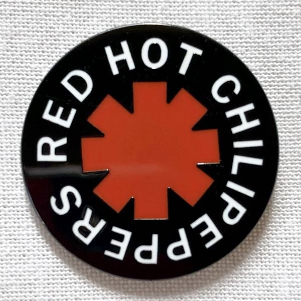 レッド・ホット・チリ・ペッパーズ Red Hot Chili Peppers ロックバンド ロゴ◆ピンバッジ ピンズ バッチ ブローチ◆音楽 レッチリ