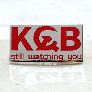 KGB ソ連 国家保安委員会 警察 スパイ◆ピンバッジ ピンズ バッチ ブローチ◆ソビエト ロシア CCCP サスペンス 映画