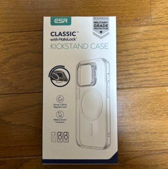 定価2,790円!中古美品!!ESR iPhone15PRO MagSafeクリアケース