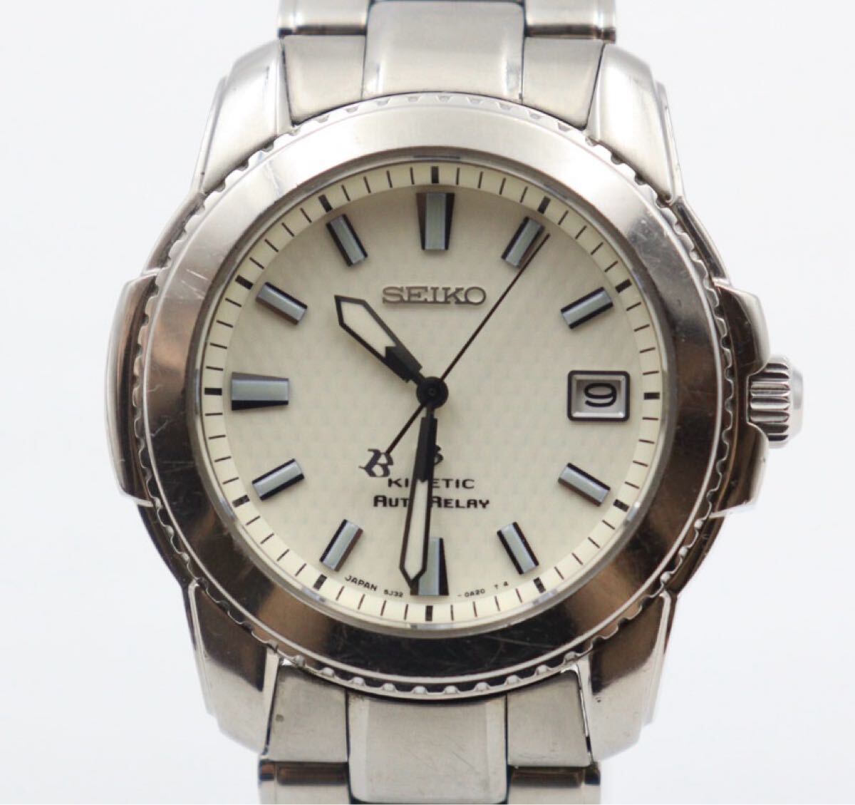 Seiko Brightz 8B82-0AE0 Radio wave control Chronograph