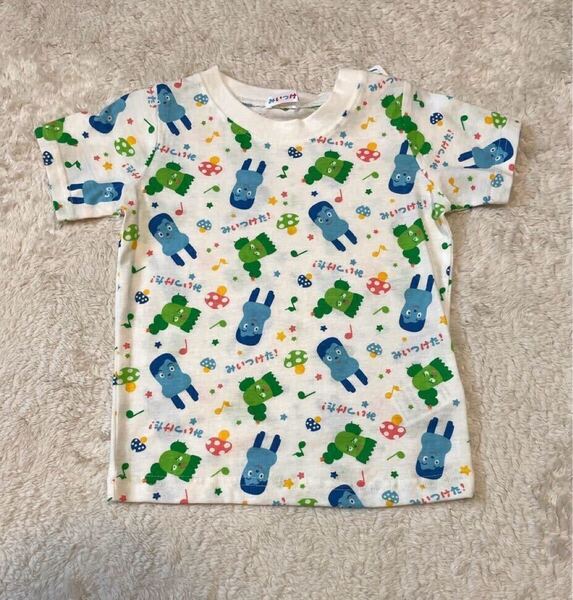 送料無料★新品タグ付き★Eテレ★みいつけた★Tシャツ★90★綿100%★コッシーサボさん★男の子女の子キッズベビー子供幼稚園保育園