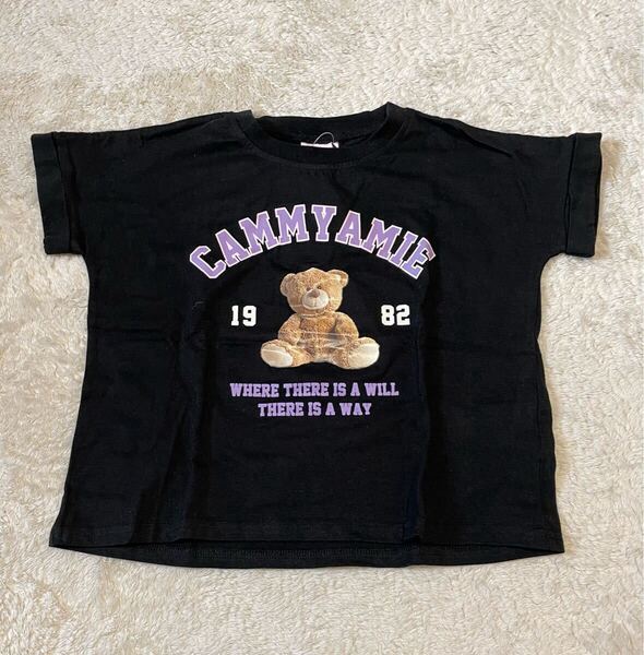 送料無料★新品タグ付き★ガールズくまさんTシャツ★120★女の子キッズ子供幼稚園保育園小学生ジェニィアルジ好きにも