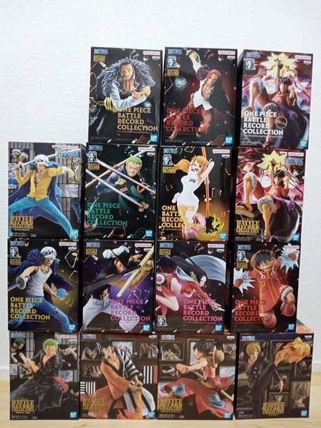 ワンピース フィギュア ONE PIECE バトルレコードコレクション BATTLE RECORD COLLECTION 15体セット まとめ売り