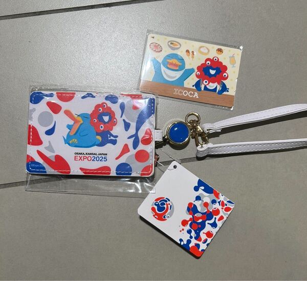 大阪関西万博 JR西日本限定 パスケース ICOCAカード ストラップ