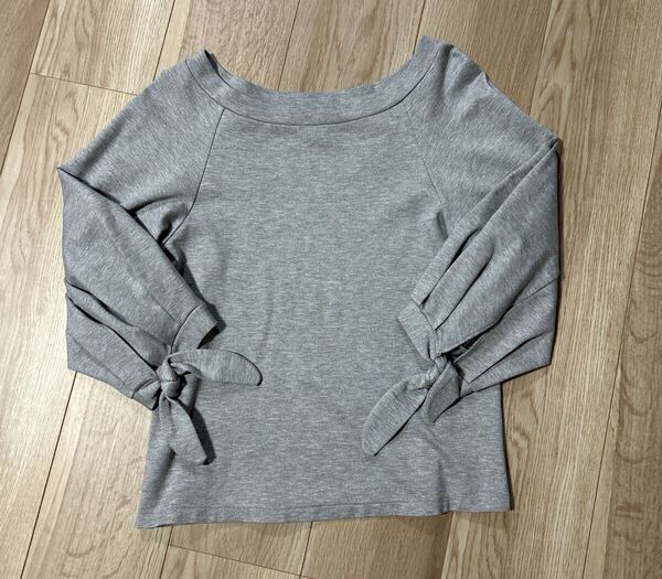 【美品】BEAUTY&YOUTH UNITED ARROWS ビューティ&ユース ユナイテッドアローズ カットソー Mサイズ相当(グレー)