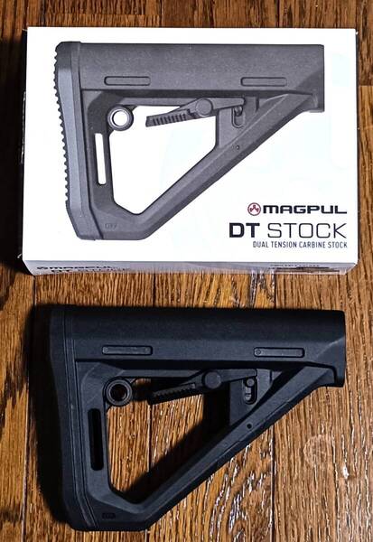 実物 MAGPUL ストック DT Carbine Stock ミルスペックバッファーチューブ対応 ブラック マグプル