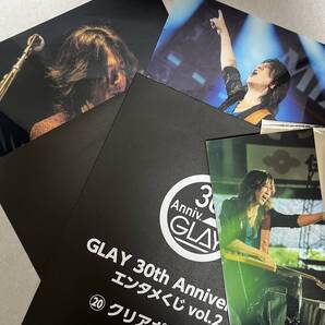 GLAY エンタメくじ vol.2 クリアポスター TAKURO セット おまけ GiGO ノベルティ マルチクリアホルダー