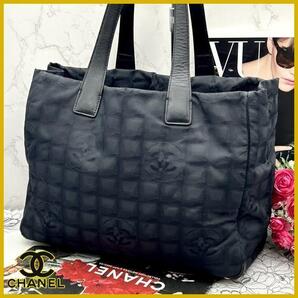 ★極美品★ CHANEL シャネル ニュートラベルライン トートバッグ MM