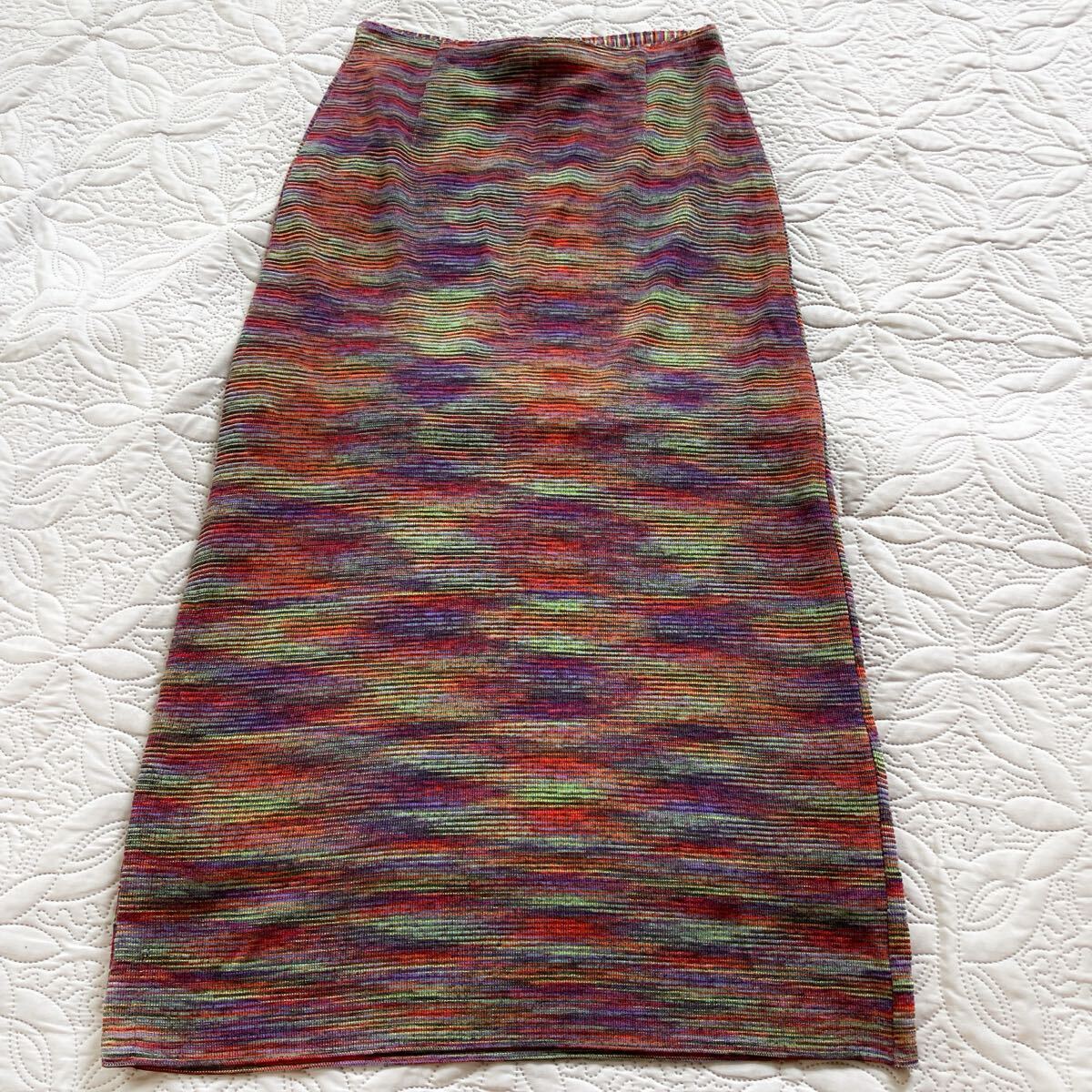 MISSONI #snc ミッソーニ カーディガン ピンク系 ボーダー