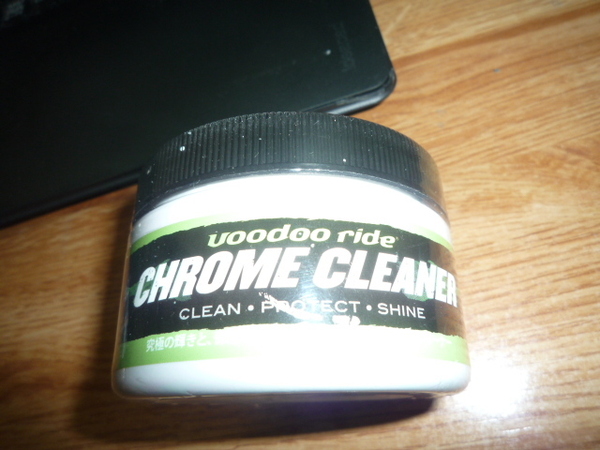 voodoo ride ブードゥーライド CHROME CLEANER クロームクリーナー クロームパーツ専用クリーナー 未使用 即決 送料無料