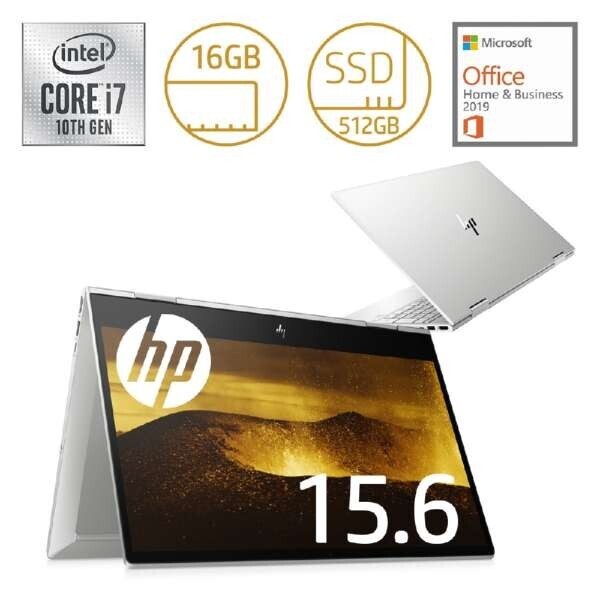 美品 ENVY x360 15-dr1000 G1モデル HP 7ZC27PA ノートパソコン 15.6型 Core i7 512GB タッチパネル パソコン 本体 タブレット