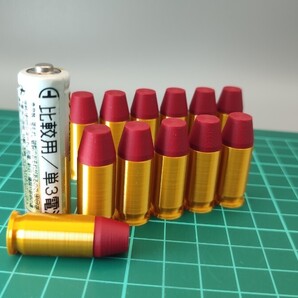 千束の銃 の撮影/展示にいかが .45 ACP 非殺傷弾(クレイ)風 ダミーカート 12個セット【送料無料】(検) ちさとの銃 リコリス リコイル 2