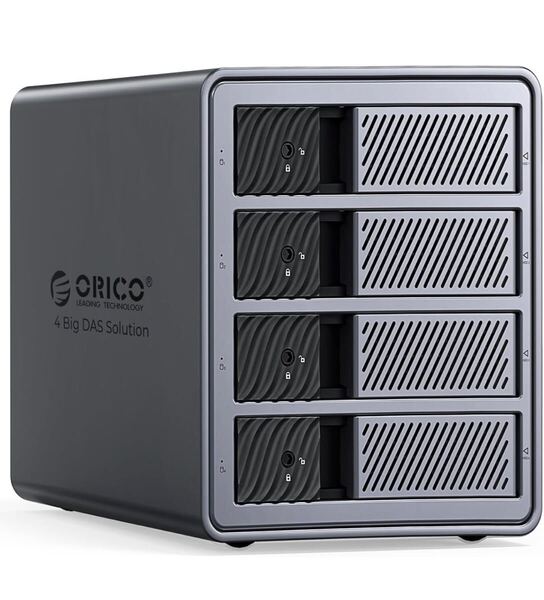 ORICO HDD ケース 4台 22TB*4 USB 3.0接続 3.5インチHDD用 ハードディスケース アアルミ合金制 プッシュプル取り付け 9848U3