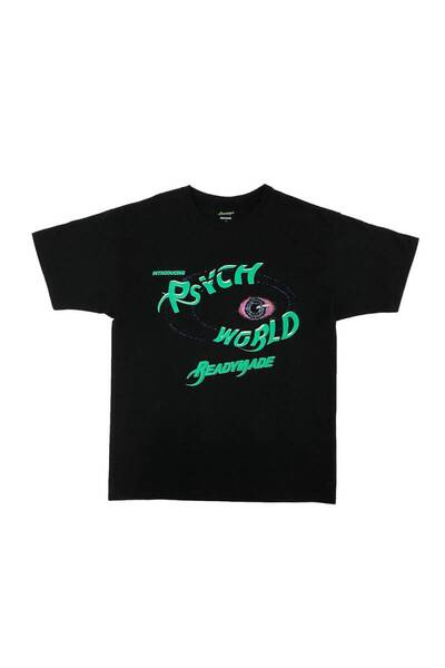 【定価1.5万】【L】READYMADE × PSYCHWORLD Tシャツ/サイコワールドセントマイケルSAINT MICHAELレディメイド