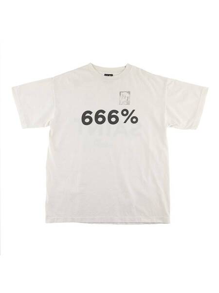【定価2.4万】【L】【SAINT MICHAEL】Tシャツ_666%セントマイケル/READYMADEレディメイドSM-A21-0000-004