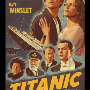 大型60cm!! / アメリカ看板シリーズ / タイタニック / 新品看板 / 送料無料・匿名配送します